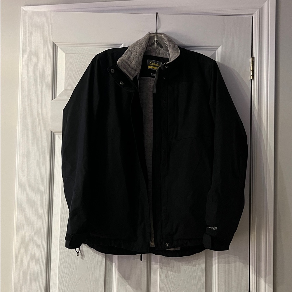 Cabela's Black Outdoor Jacket